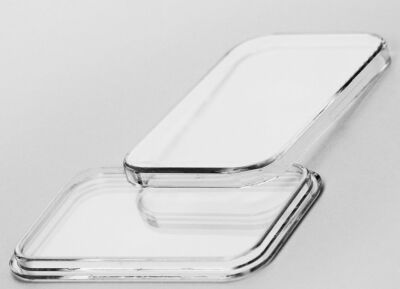 10  Direct Fit Coin 29x50 Holder Capsule for 1oz Silver Bar One Troy Ounce Bar