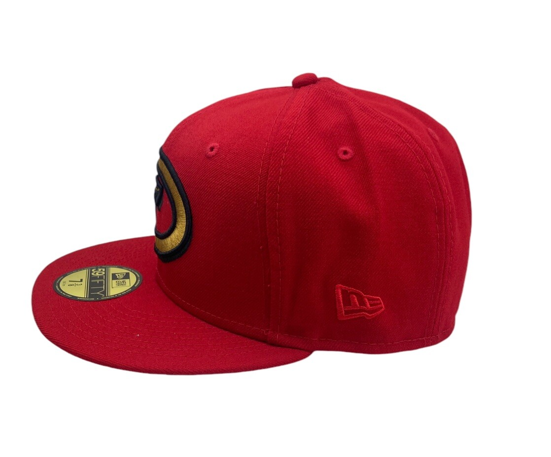 Arizona Diamondbacks Red New Era 59 fifty Fitted Hat-size 73/8 | eBay