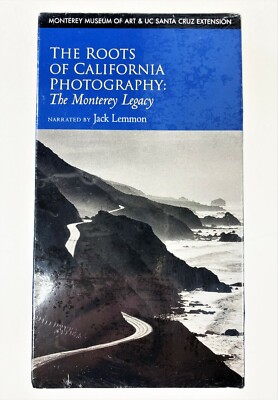 VHS The Roots California Photography Documentary Monterey Museum Art Jack Lemmon