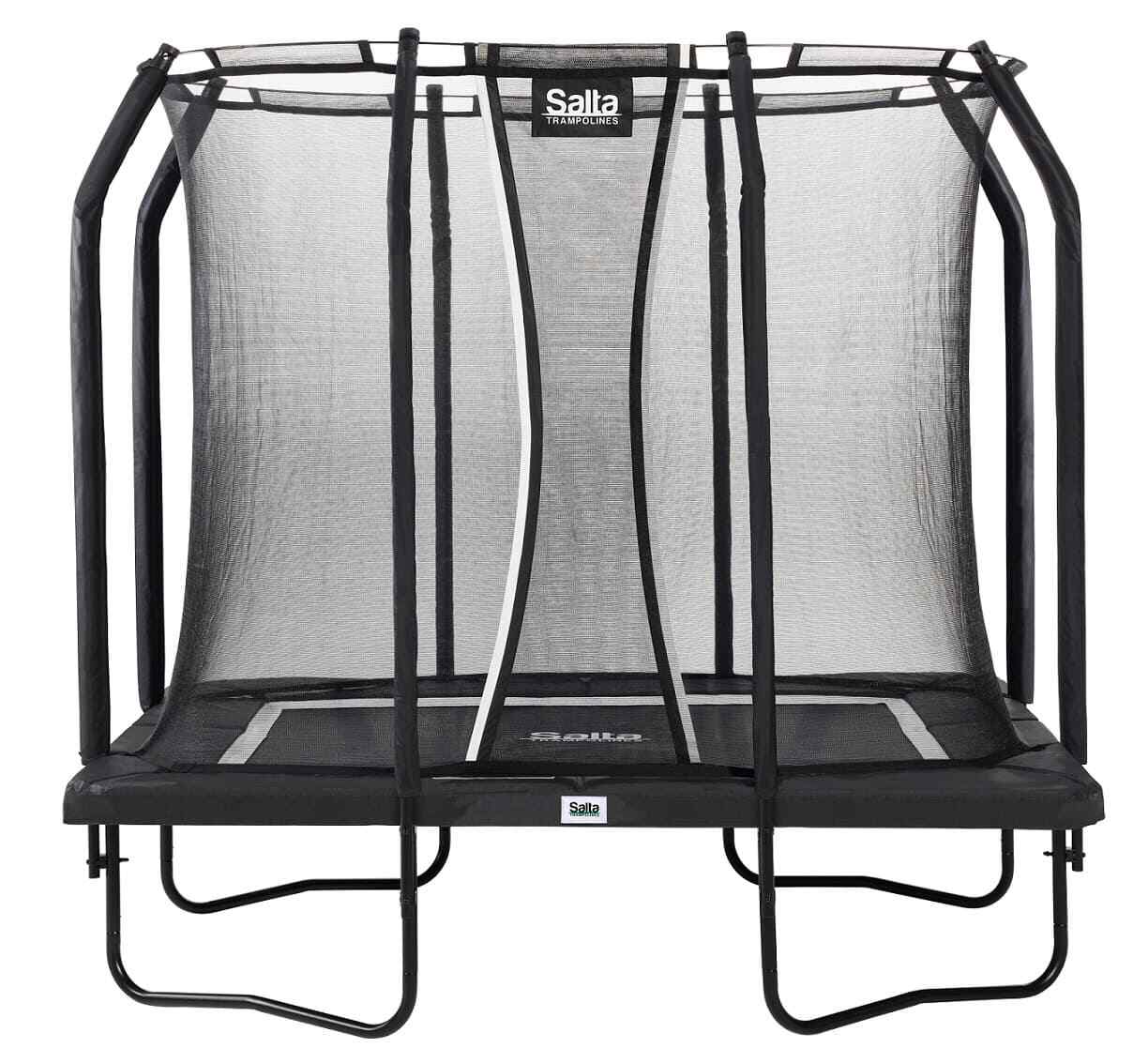 Salta Trampolin Premium Black Edition eckig, Gartentrampolin Kindertrampolin