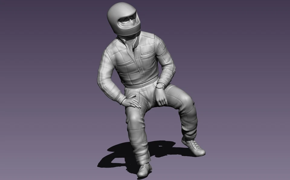 MARIO ANDRETTI Alfa Romeo Lotus March Ferrari F1 LeMans resina de agua 1:18 Foto 3 de 4