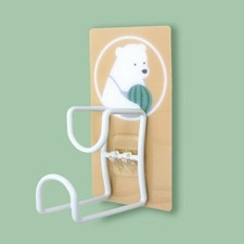 3PCS Wall Hooks Hanger Sticky Stainless Steel Self Adhesive Cartoon Bathroom