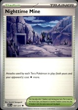 Nighttime Mine 197/217 Uncommon Ascended Heroes Pokemon Near Mint