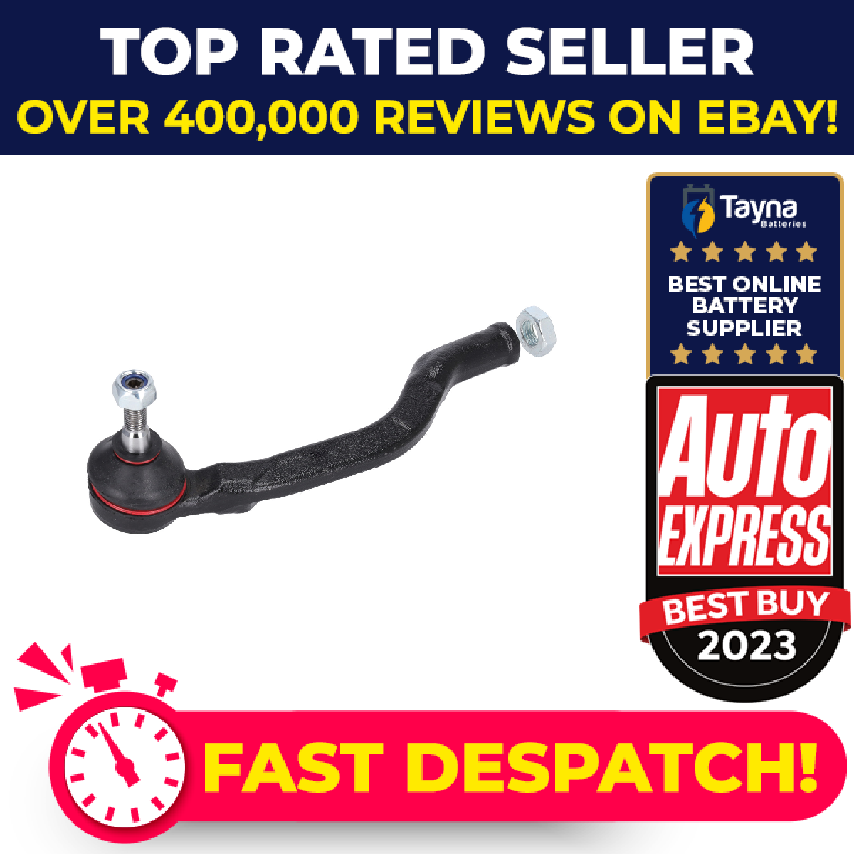 Tie / Track Rod End fits DACIA DUSTER 1.6 Right 2017 on Joint 485207921R Febi
