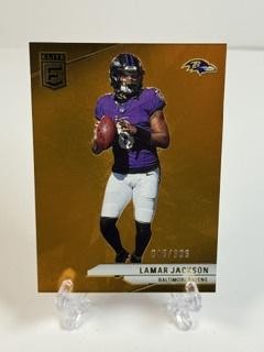 2024 Donruss Elite #75 Lamar Jackson Orange #/399