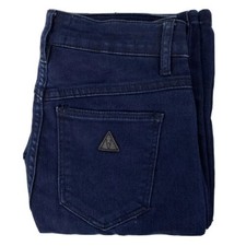 ABrand Womens High Rise Skinny Blue Denim Stretch Jeans Size 7 GUC Worn Mark
