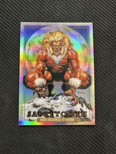 2024 Marvel Masterpieces '92 Platinum SABRETOOTH rainbow #78 B413