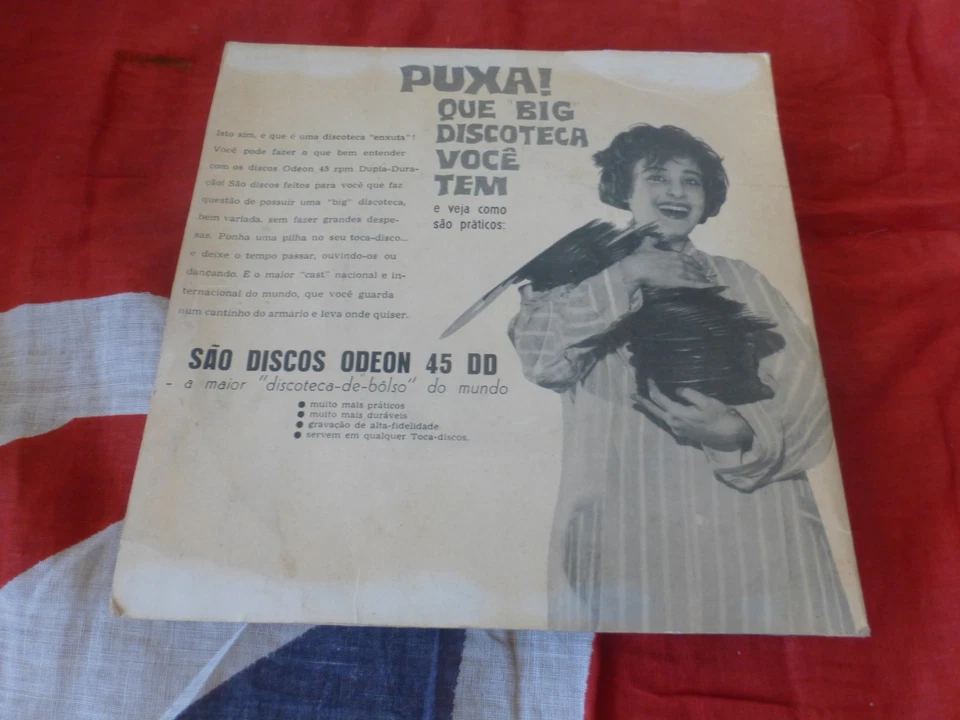 CLIFF RICHARD DYNAMITE ODEON BRAZIL p/s ONLY ORIGINAL BWB-92 45RPM 7"  VG VG - Image 2 of 4