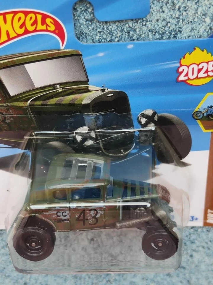 Hot Wheels H5MN 140 FORD MODEL A CUSTOM 1931 green 2025 140/250 CaseMN New Cast' - Image 2 of 2