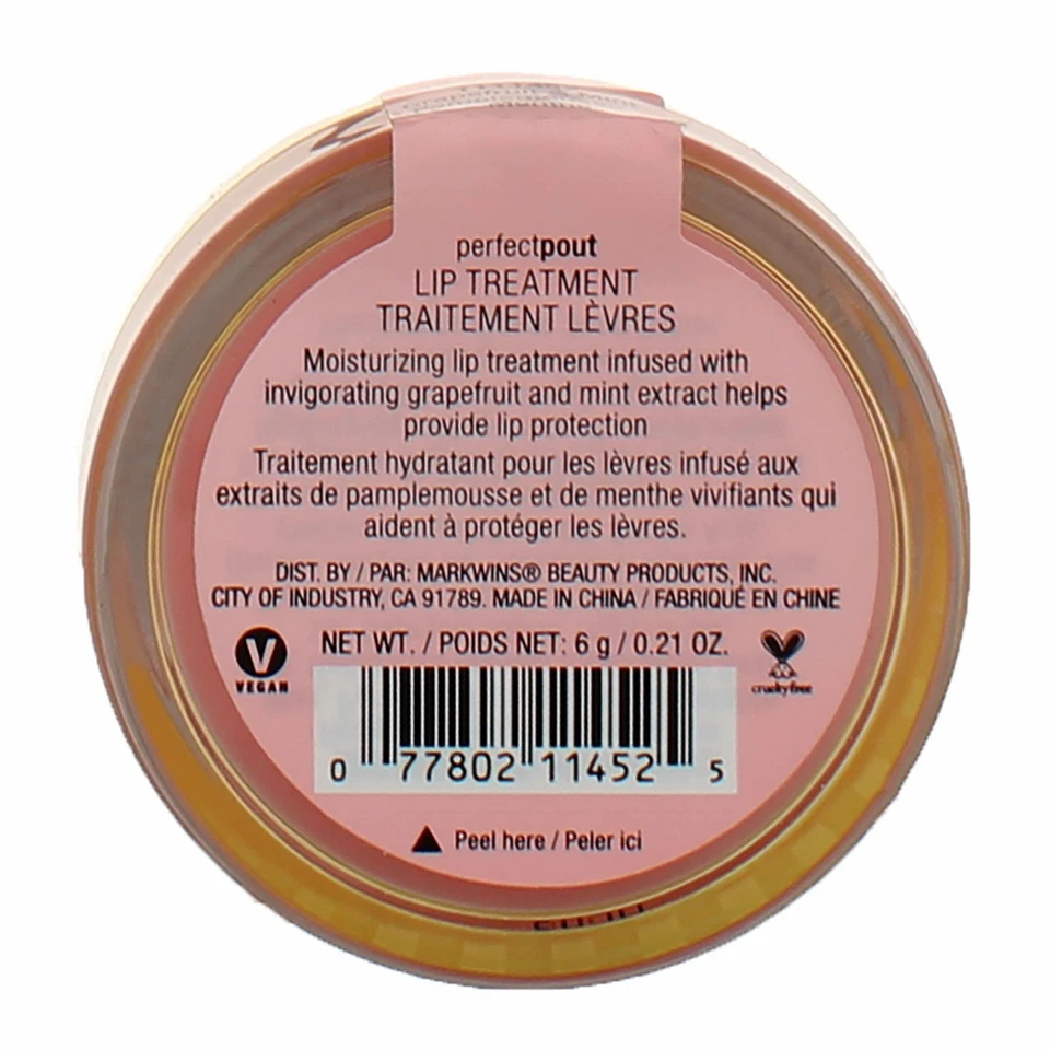 4 Pack Wet n Wild Perfect Pout Lip Treatment, Grapefruit & Mint Pamplemousse ... - Image 2 of 2