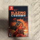 Limited Run Blazing Chrome Nintendo Switch Action Adventure T-Teen