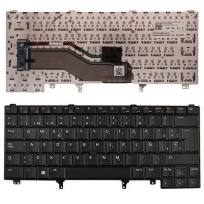 Spanish Keyboard 0K1780 PK130FN8E15 Dell Latitude E6320 E6330 E6420 E6430