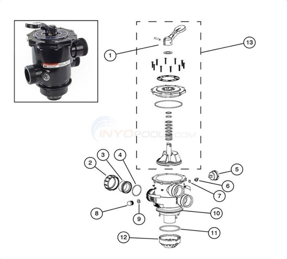 272572Z Pentair O-ring For 262525 And 263085 Multi Port Valves | eBay