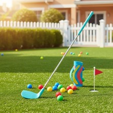 Golf Trainingsschläger Realistic Feel Golfschwung Übungshilfe Tragbar