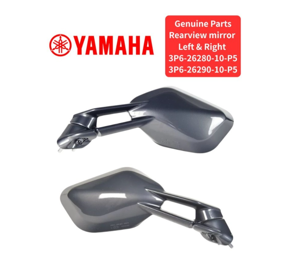 Yamaha FJR1300 Mirror Set L/R OEM DNMN 3P6-26280-10-P5 3P6-26290