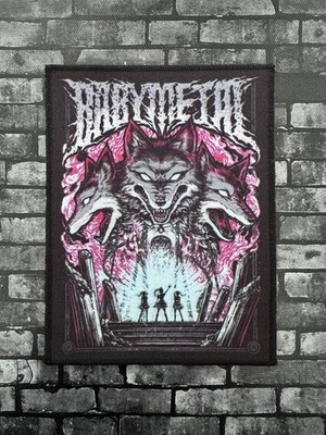 SMALL SEW ON PRINTED PATCH BATTLE JACKET 10.5 x 13.5cm ~ BABYMETAL