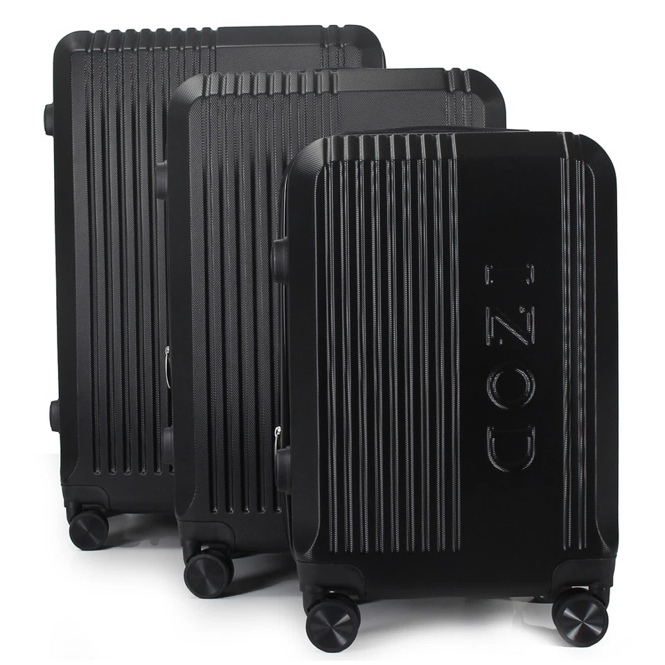 IZOD Zane Extensible ABS Carcasa Dura Ligera 360 Ruedas Giratorias y Combo Bloqueo Foto 4 de 4