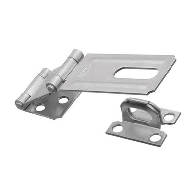 National Hardware N103-259 Aluminum/Steel Double Hinge Safety Hasp 3-1/4 L in.