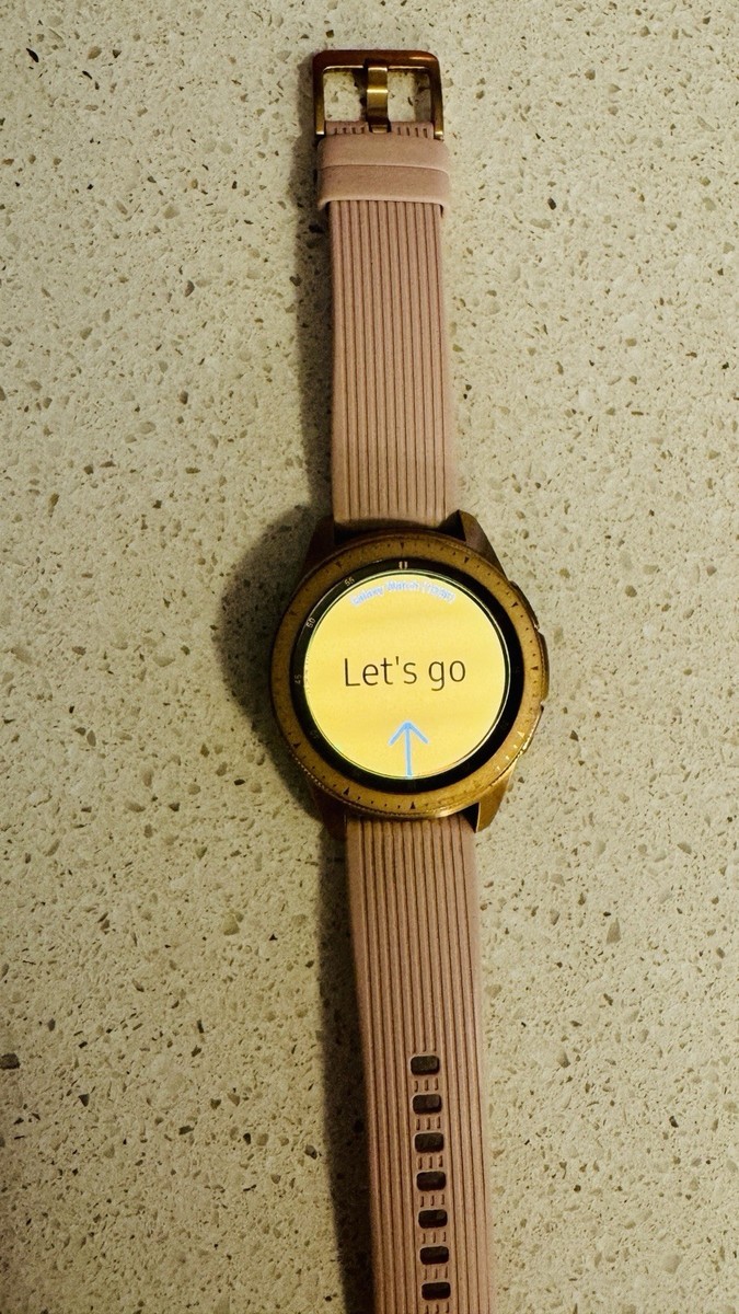 Samsung Galaxy Watch SM-R815F 42mm Smartwatch Rose Gold