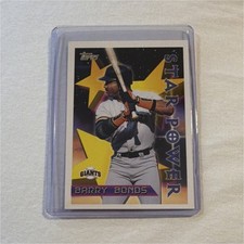 Topps Star Power Barry Bonds #70 1996 San Francisco Giants Baseball Card