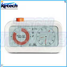 Digital Visual Timer Count Up/Down Multi-Mode Alarm Clock with Calendar & Snooze