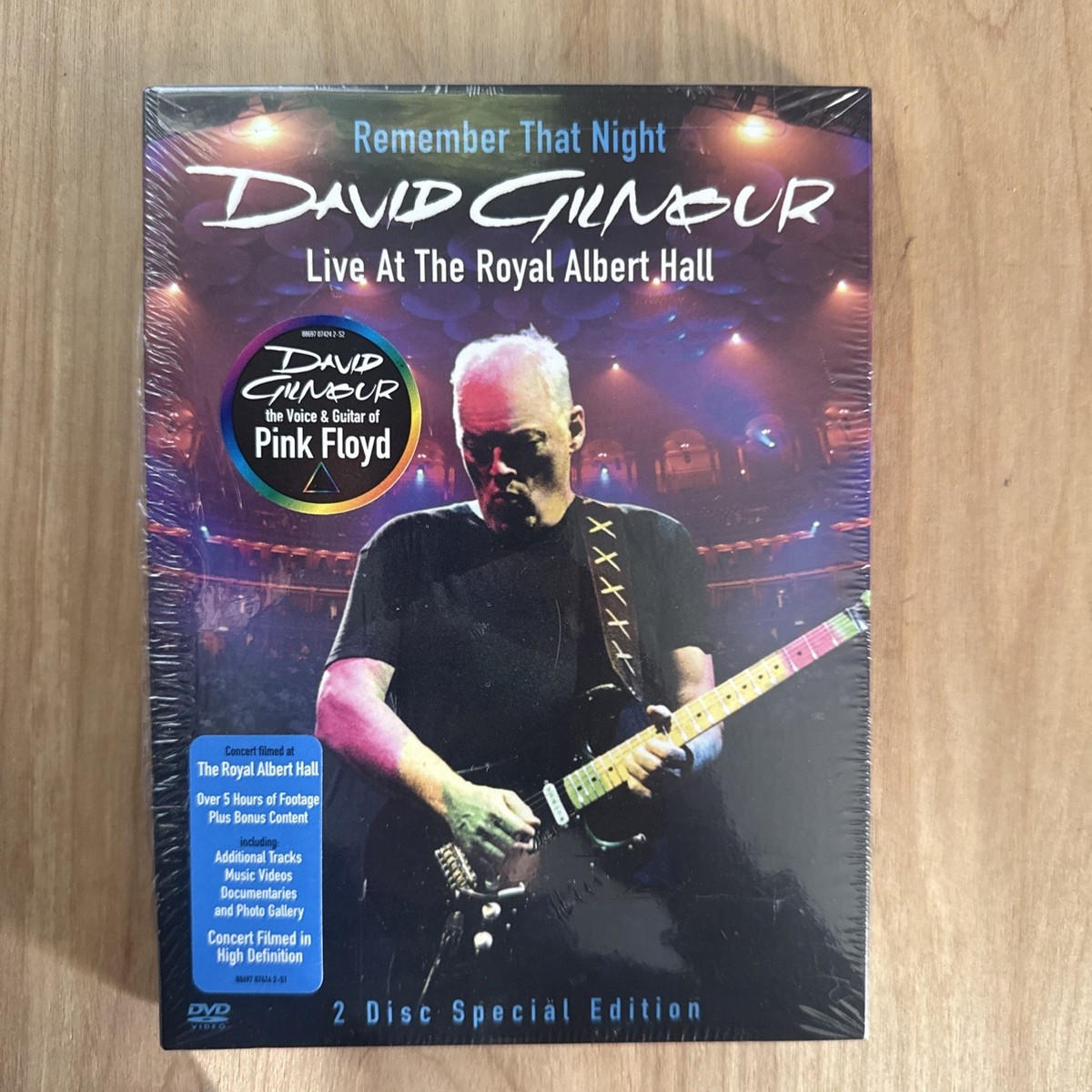 DAVID GILMOUR REMEMBER THAT NIGHT: LIVE AT THE ROYAL ALBERT HALL