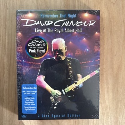 DAVID GILMOUR REMEMBER THAT NIGHT: LIVE AT THE ROYAL ALBERT HALL NEW SEALED