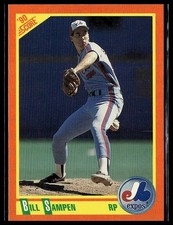 Bill Sampen *ROOKIE CARD* (XRC) 1990 Score Rookie & Traded #79T. rookie card picture