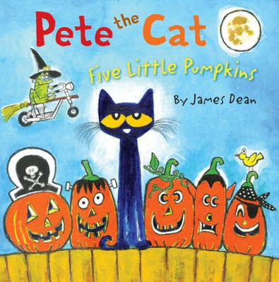 Pete the Cat: Five Little Pumpkins - Hardcover By Dean, James - GOOD