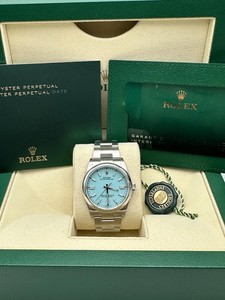 Rolex Oyster Perpetual 36 Turquoise | eBay