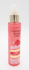  A Bath  Body Works STRAWBERRY POUND CAKE Diamond Shimmer Mist 4.9oz New