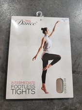 Silky Dance Women s Intermediate Footless Tights Medium 36"-42" Tan