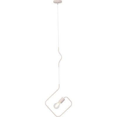 Brilliant Pendelleuchte Deckenlampe Kacy Rosa Metall modern max. 60W E27 kürzbar