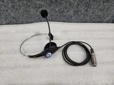 Clear-Com CC-28-X4 Leatherette Single Ear Dynamic Microphone Headset 4-Pin XLR