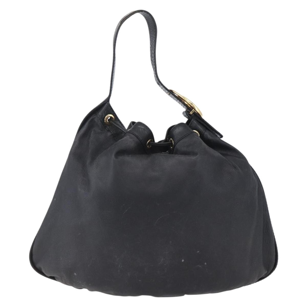 Gucci Interlocking Icon Drawstring Hobo Leather B… - image 2