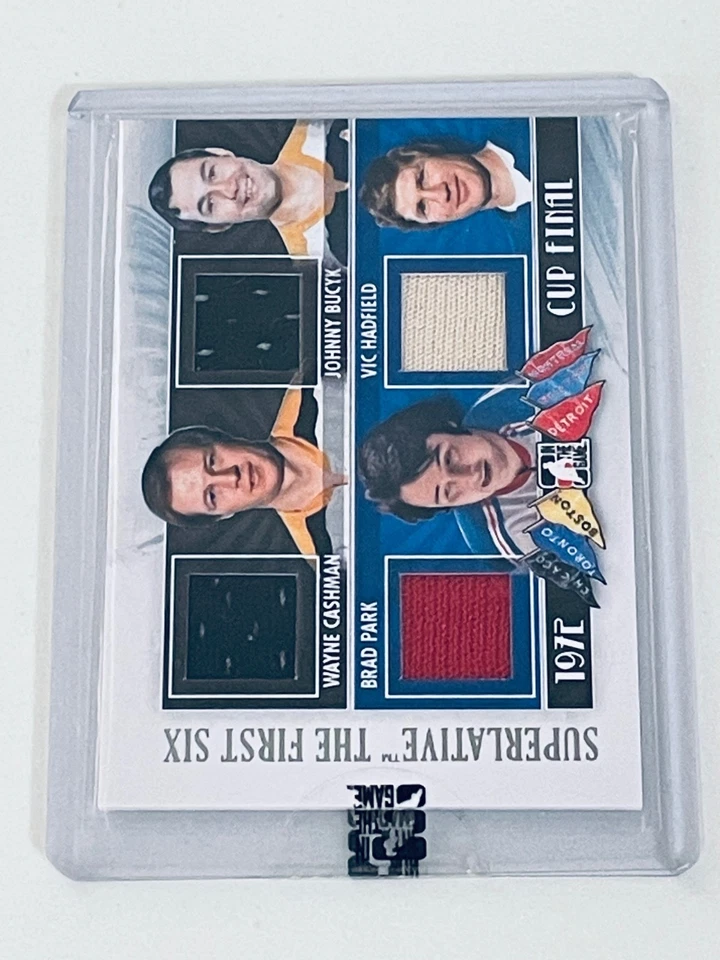 In The Game Superlative The First Six 1972 Cup Final Cashman Bucyk Park Hadfield - Image 3 of 4