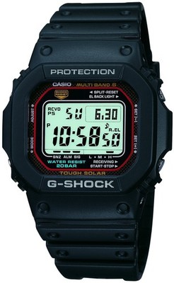Casio G-Shock Radio Solar EL Backlight Type GW-M5610-1JF Black