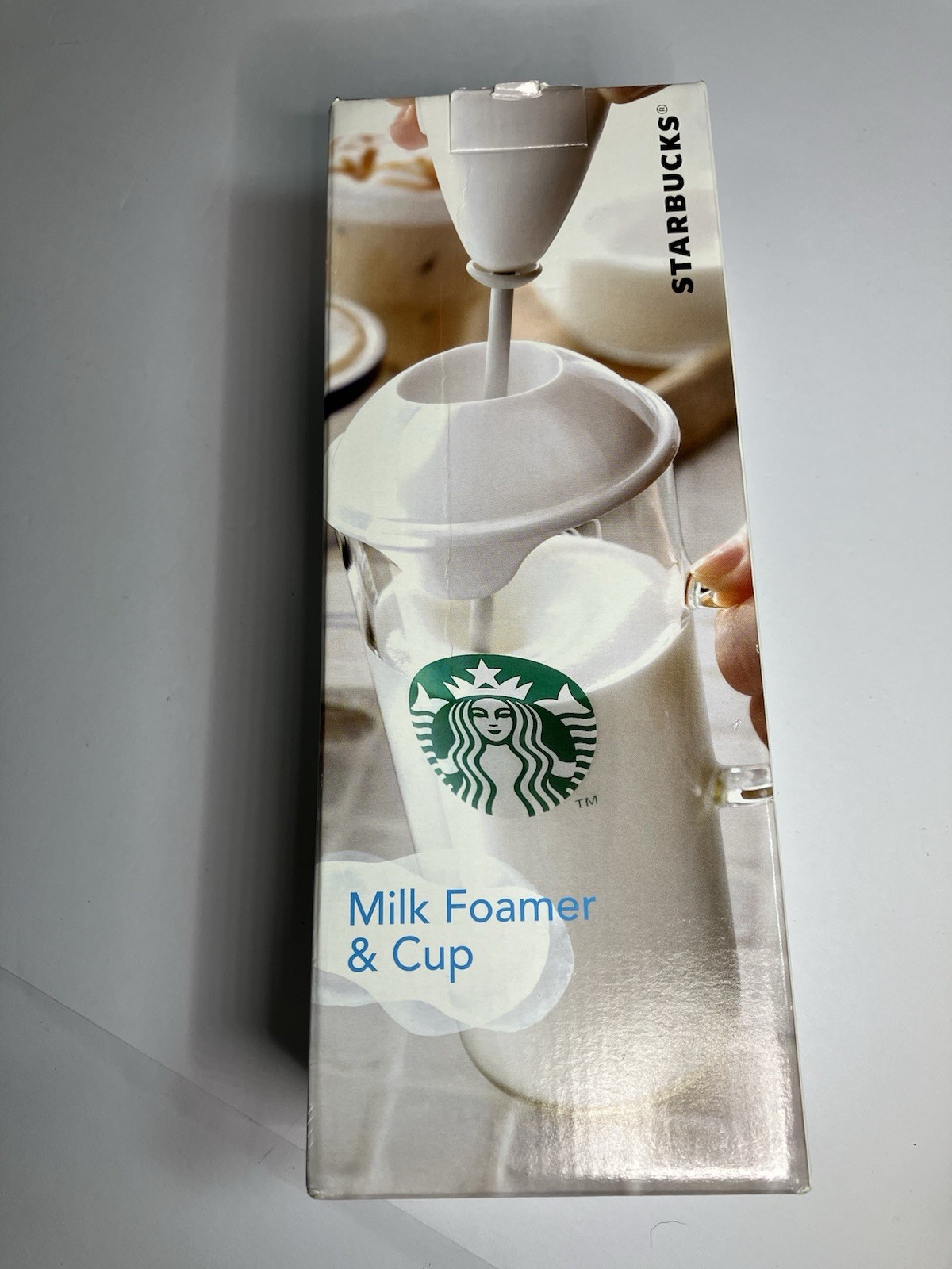 Starbucks Milk Frother Handheld Battery Operated 350 ml Japan Unused Pre Owned
