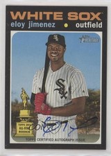 2020 Topps Heritage Real One Auto Eloy Jimenez #ROA-EJ Auto ia4
