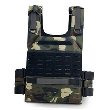 Tactical Weighted Vest, Adjustable Weights Running Vest Molle Camouflage color