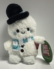 Bum Bumz Holiday Bumz STANLEY the SNOWMAN 4.5" Plush NWT