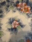 Vintage Japanese Porcelain Blue And White Floral Plate 6.5” Rare — photo 2