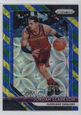 2018-19 Panini Prizm Choice Blue Yellow & Green Prizm Jordan Clarkson #190 0v59