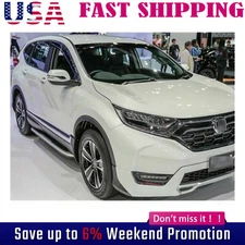 4PCS Window Vent Visors Sun Rain Guards Shade For Honda CR-V CRV 2017-2021*