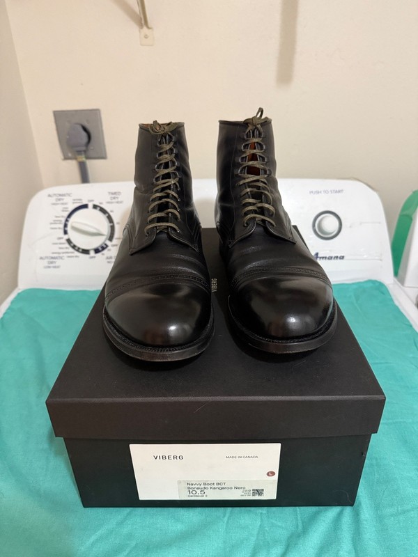 Viberg Navvy Bonaudo Nero 10.5E cantilever last