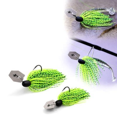Quantum Chatterbait Spinnköder 1/0 4street Chatter lime 5-10g Barsch Hecht Köder