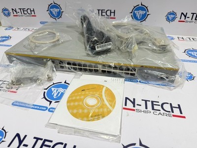 Allied Telesyn AT-8000S/24 Fast Ethernet Switch 24-Port new with complete kit