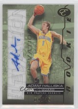 2007-08 Bowman Elevation Rookie Writings Green 4/15 Adam Haluska #RW-AH Auto 2h4