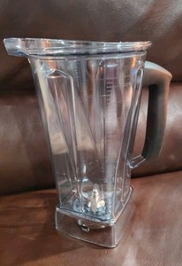 Blender Pitcher NO LID 64oz Clear Compatible With Vitamix C-Series 5200 E310 etc