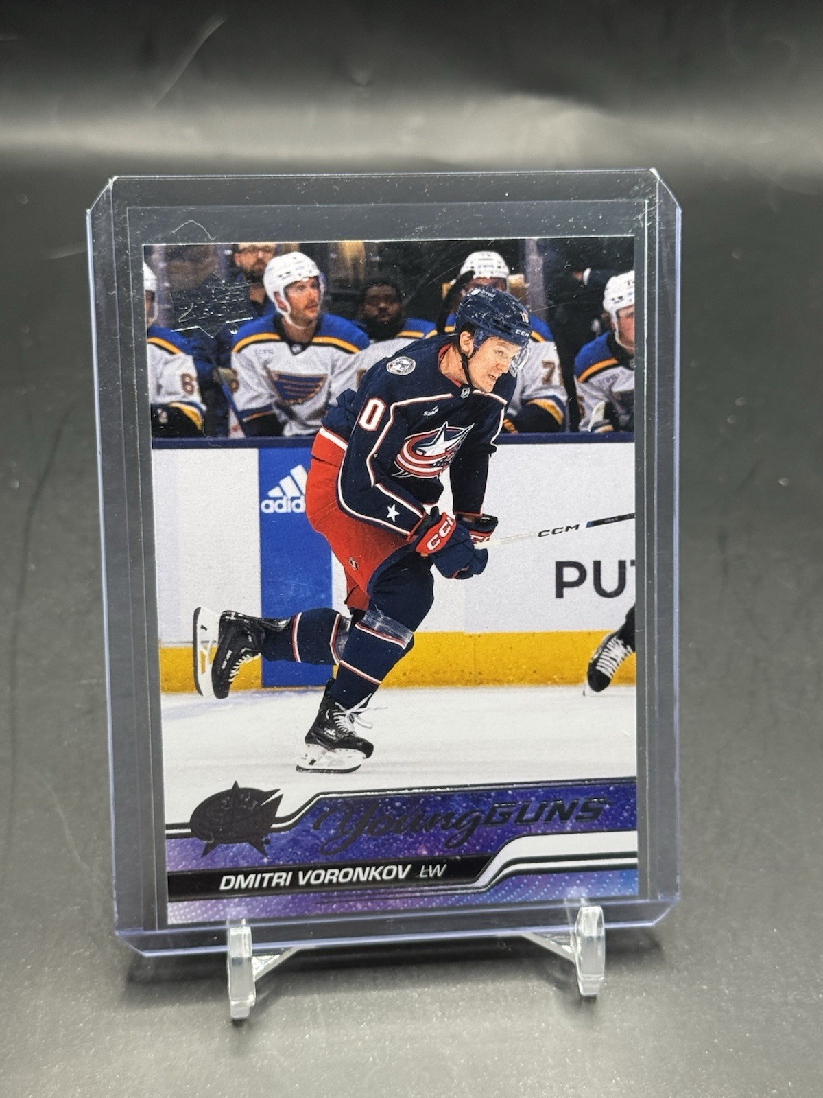 2023-24 Upper Deck UD Young Guns YG Dmitri Voronkov Rookie Card RC #492